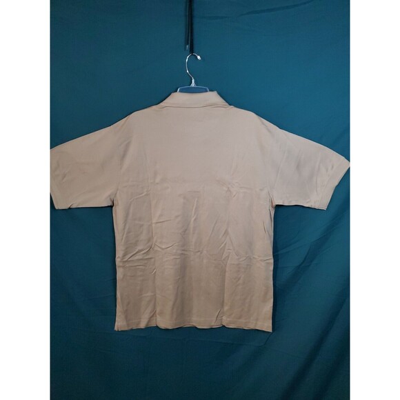 Budweiswer Clydesdales Gold Tri-Mountain Polo Shirt 100% Mercerized Cotton Large - Picture 5 of 8